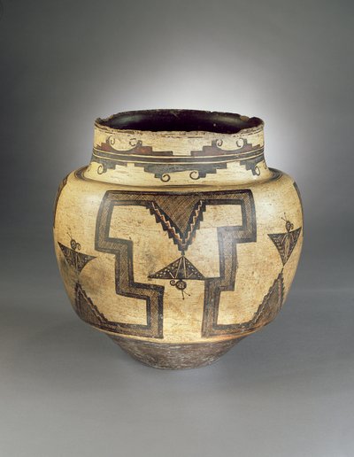 Water Jar, Zuni Pueblo, New Mexico, 1825-50 by American School